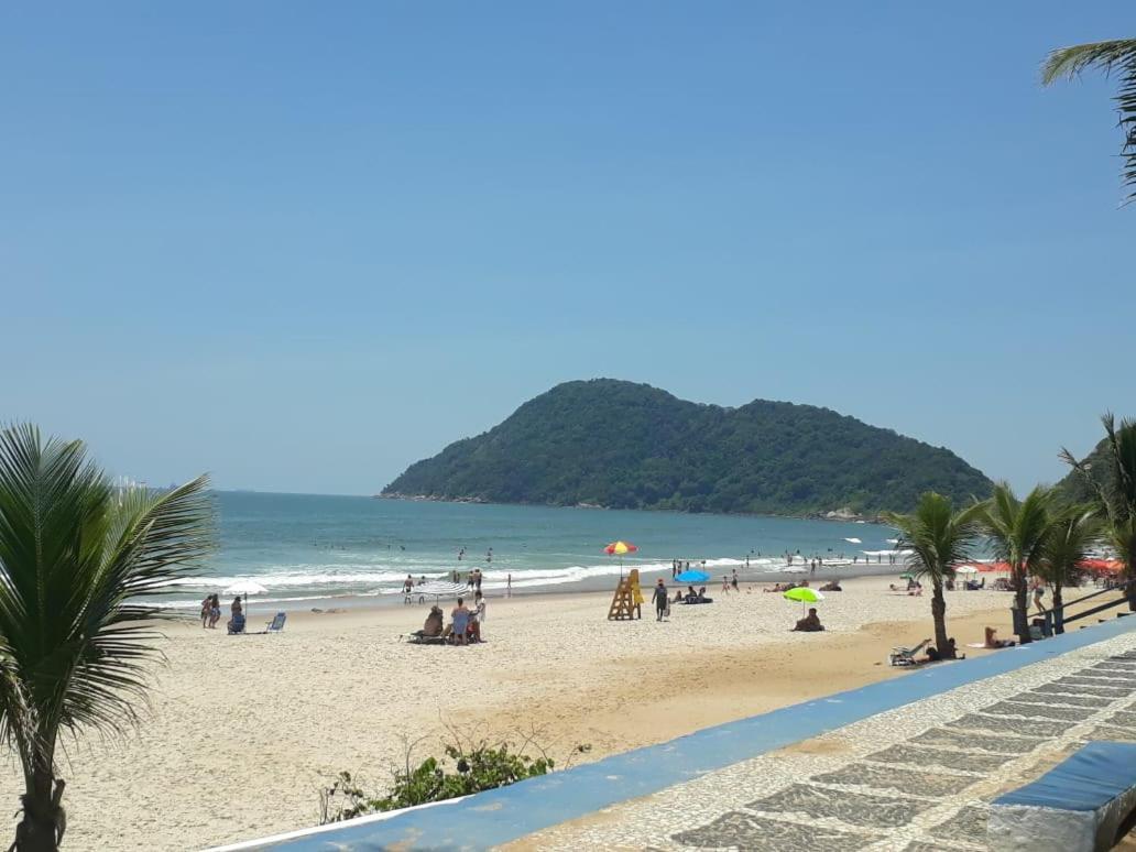 Cobertura Com Area Externa Com Vista Para O Mar Na Melhor Praia Do Guaruja Tombo Lägenhet Exteriör bild